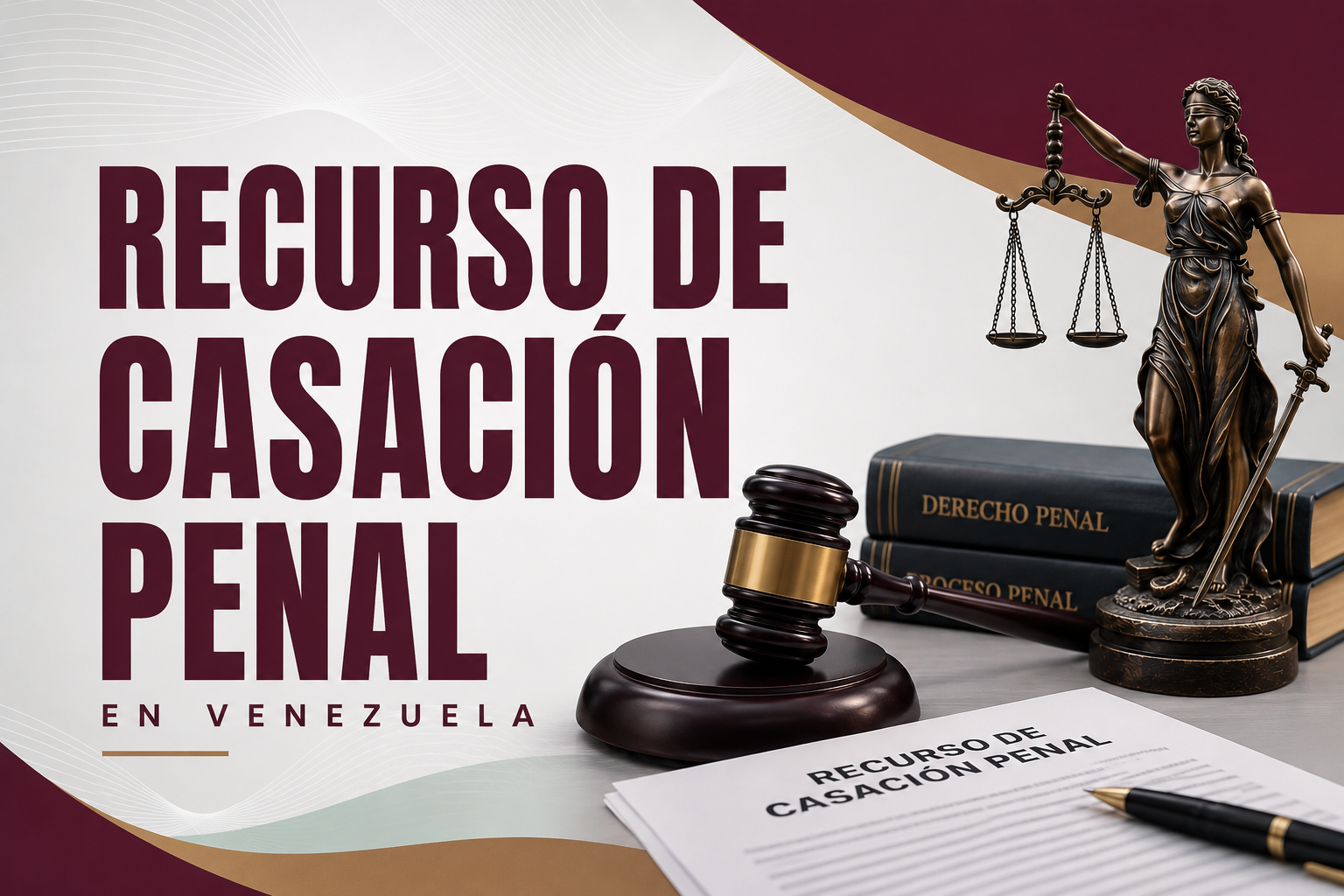 Abogada penalista analizando un recurso de casación penal ante el Tribunal Supremo de Justicia en Venezuela.